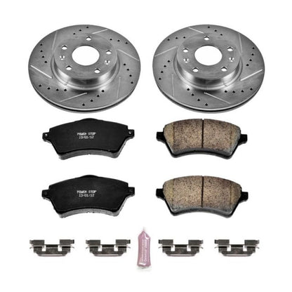 PowerStop Power Stop 02-05 Land Rover Freelander Front Z23 Evolution Sport Brake Kit