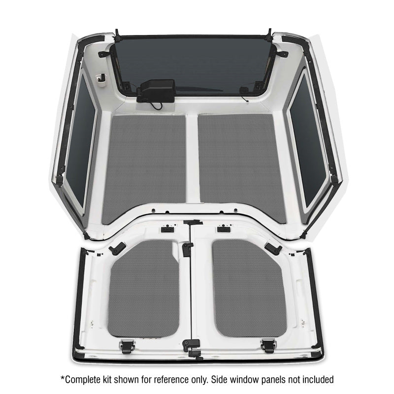 DEI 11-18 Jeep Wrangler JK 2-Door Boom Mat Headliner - 4 Piece - Gray