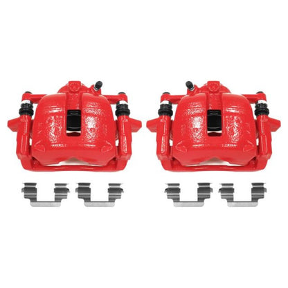 PowerStop Power Stop 07-16 Mini Cooper Front Red Calipers w/Brackets - Pair