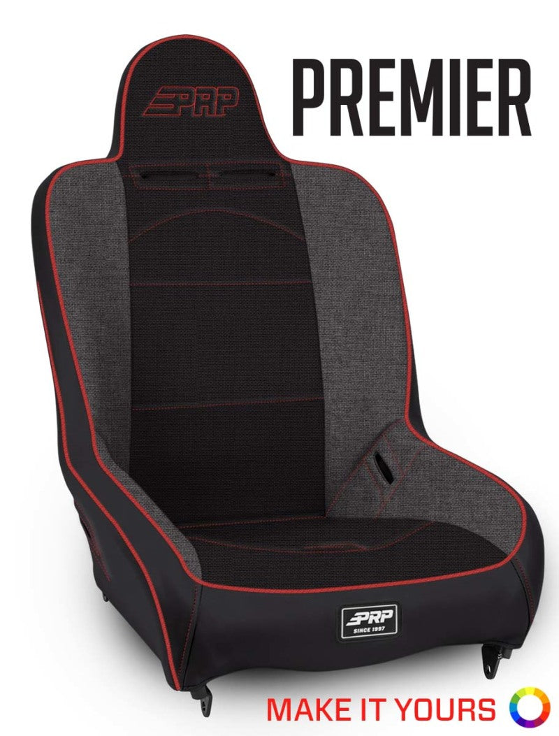 PRP Seats PRP Premier High Back 4 In. XT Suspension Seat - Extra Wide