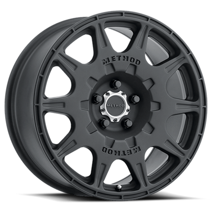 Method Wheels Method MR502 RALLY 18x8 +38mm Offset 5x4.5 67.1mm CB Matte Black Wheel