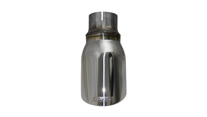 CORSA Performance Corsa Single Universal 2.5in Inlet / 4in Outlet Polished Pro-Series Tip Kit