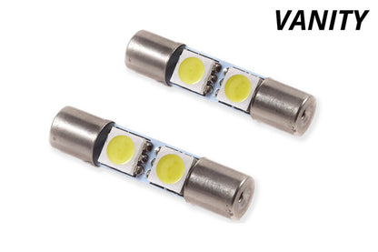 Diode Dynamics 28mm SMF2 LED Bulb - Red Set of 4