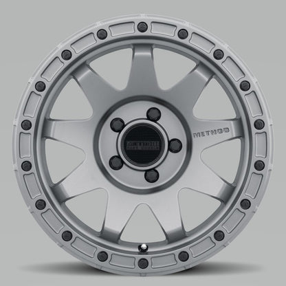 Method Wheels Method MR317 17x8.5 0mm Offset 5x5 71.5mm CB Matte Titanium Wheel