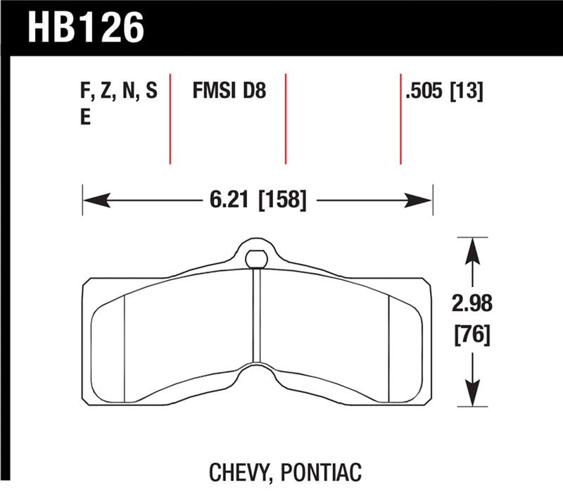 Hawk Performance Hawk HP+ Street Brake Pads
