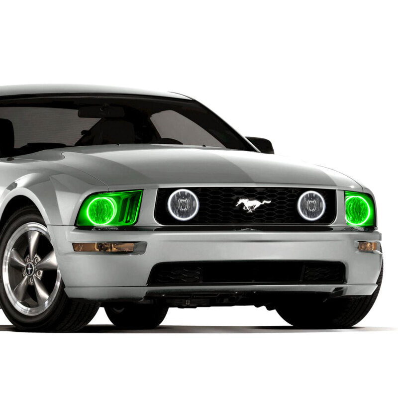 ORACLE Lighting Oracle Ford Mustang 05-09 Halo Kit - ColorSHIFT w/ 2.0 Controller