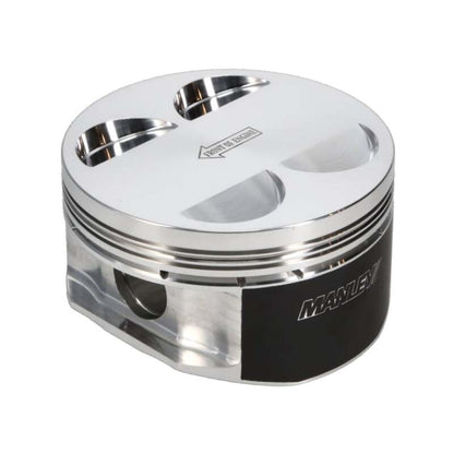 Manley Performance Manley 04+ Subaru WRX STi (EJ257) 75mm DE-STROKED 99.75mm +.25mm Bore 9.8:1 Dish Piston Set w/ Rings