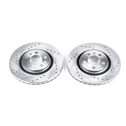 PowerStop Power Stop 98-06 Volkswagen Beetle Front Evolution Drilled & Slotted Rotors - Pair