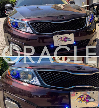 ORACLE Lighting Oracle Kia Optima 11-15 Halo Kit - ColorSHIFT w/o Controller