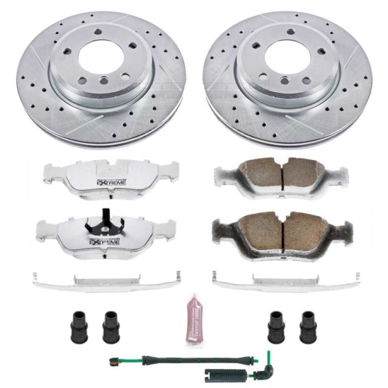 PowerStop Power Stop 2000 BMW 323i Front Z26 Street Warrior Brake Kit