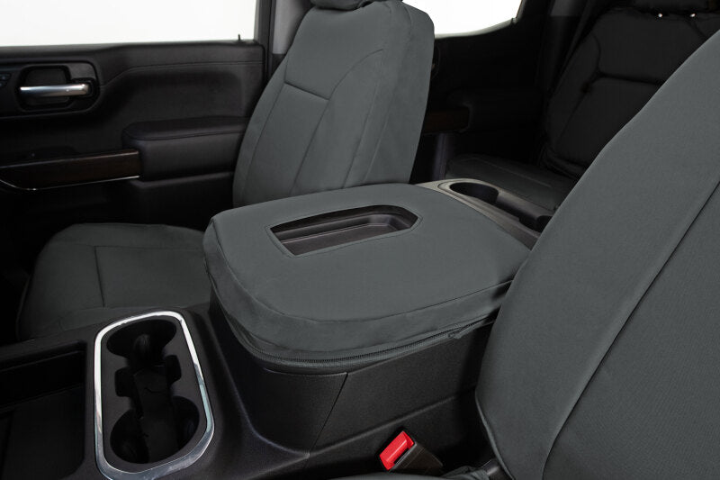 Covercraft 15-24 Ford Edge Endura PrecisionFit Custom Front Row Seat Covers - Charcoal/Charcoal
