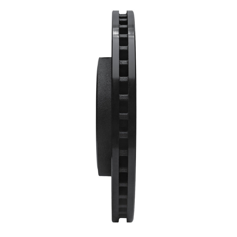 R1 Concepts R1 11-22 Dodge Durango Front Right Drilled & Slotted Black Brake Rotor
