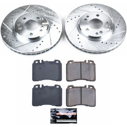 PowerStop Power Stop 92-93 Mercedes-Benz 500E Front Z23 Evolution Sport Brake Kit