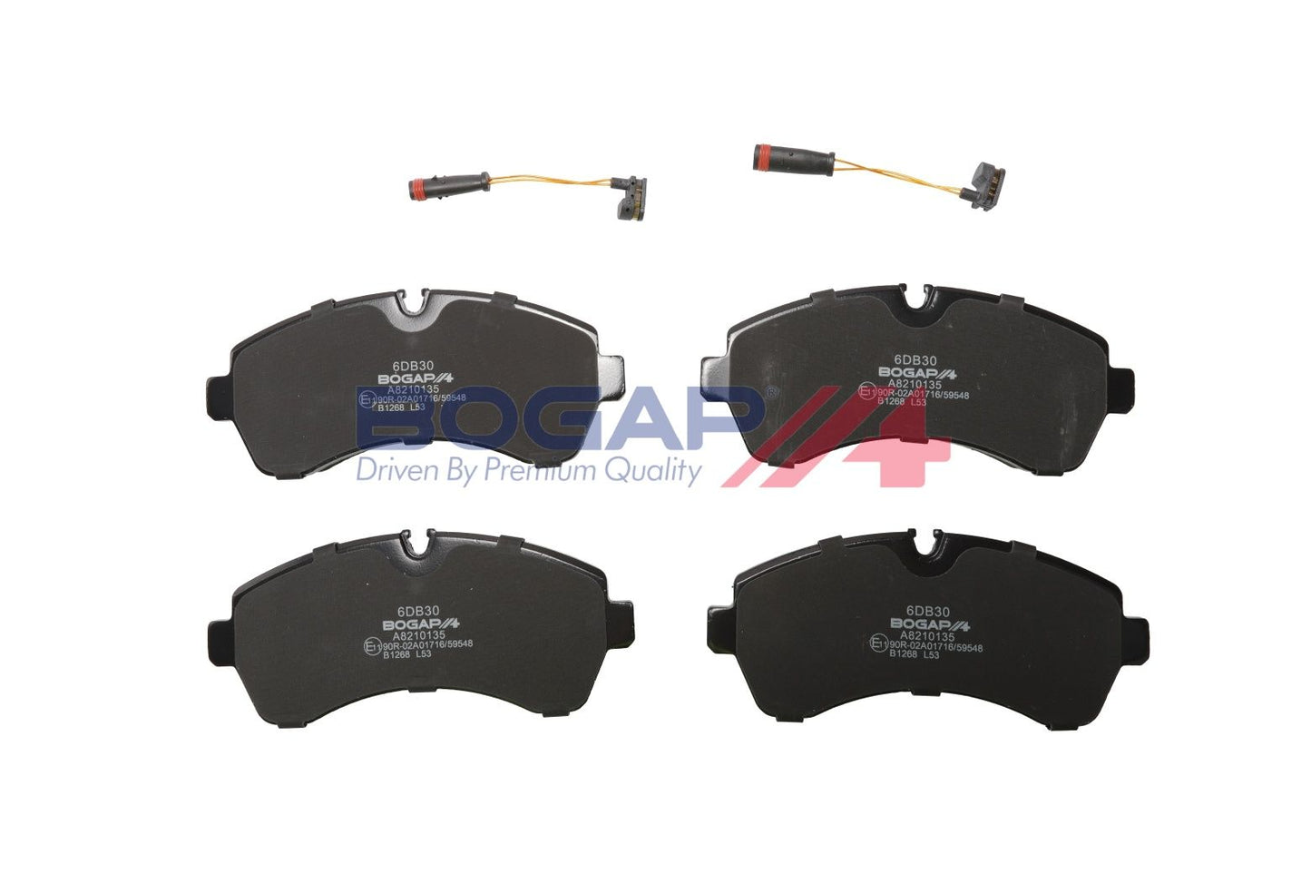 BOGAP A8210135 Brake Pad Set, Disc Brake