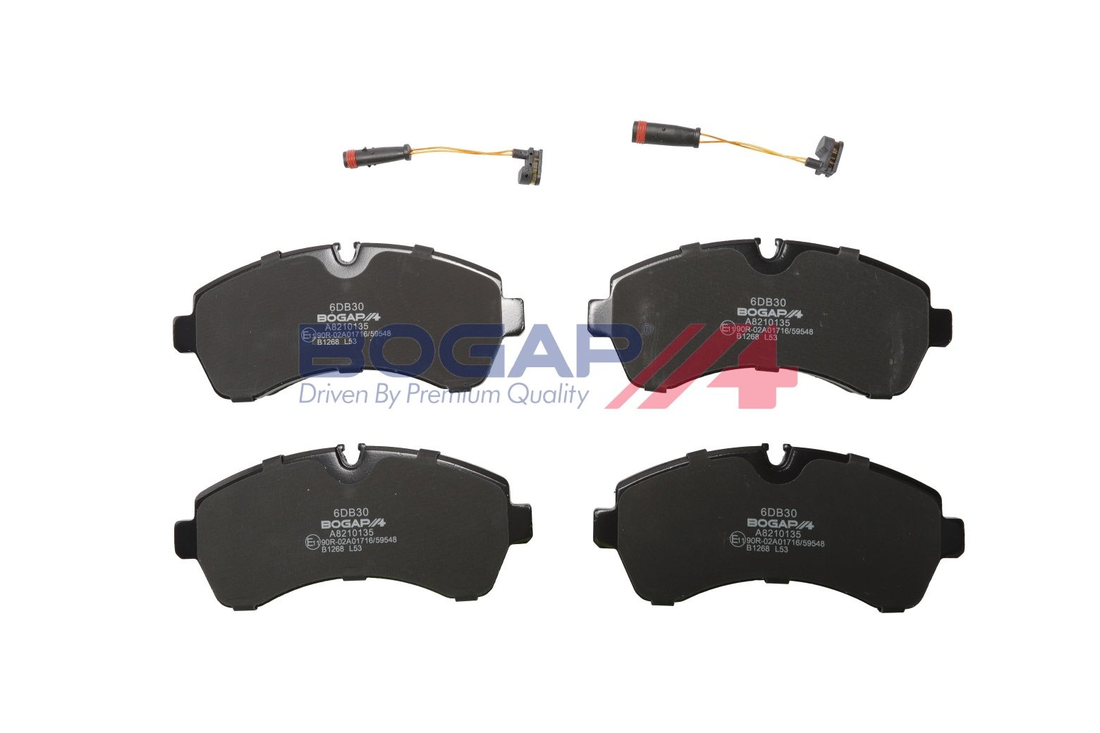 BOGAP A8210135 Brake Pad Set, Disc Brake