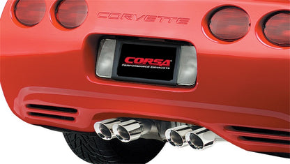 CORSA Performance Corsa 1997-2004 Chevrolet Corvette C5 Z06 5.7L V8 Polished Xtreme Cat-Back + XO Exhaust