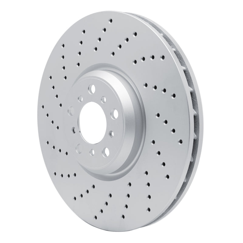 DFC 15-19 BMW X6 Left Front Drilled GeoSPEC Coated Rotor