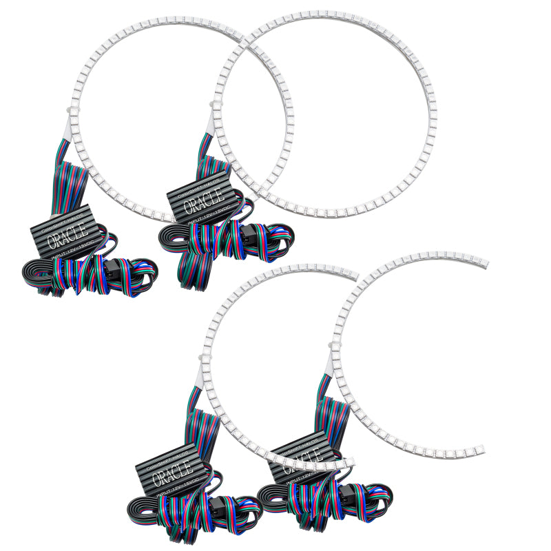 ORACLE Lighting Oracle Dodge Ram 06-08 Halo Kit - ColorSHIFT w/o Controller