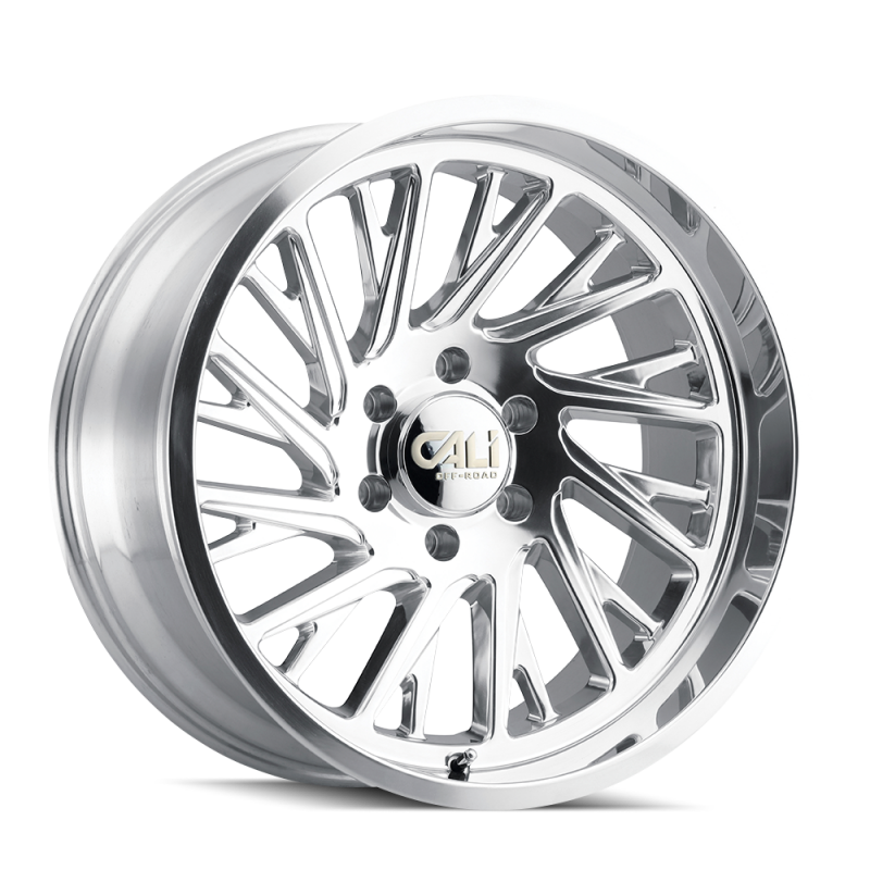 Cali Off-Road 9114 Purge 20x10 / 6x139.7 BP / -25mm Offset / 106mm Hub Polished Wheel