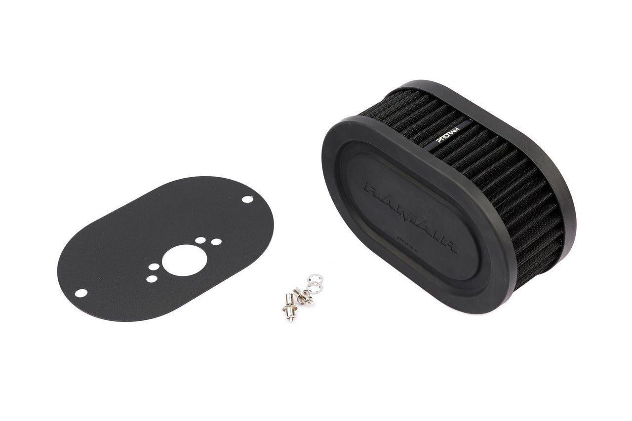 Ramair Pleated Carburettor Air Filter Baseplate to fit SU HS4, HIF4, HIF38 1.5in - 65mm