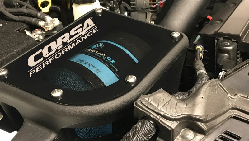 CORSA Performance Corsa 2018-2025 Jeep Wrangler JL 3.6L V6 Cold Air Intake with Powercore Filter