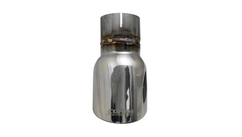 CORSA Performance Corsa Single Universal 2.5in Inlet / 3.5in Outlet Polished PVD Pro-Series Tip Kit