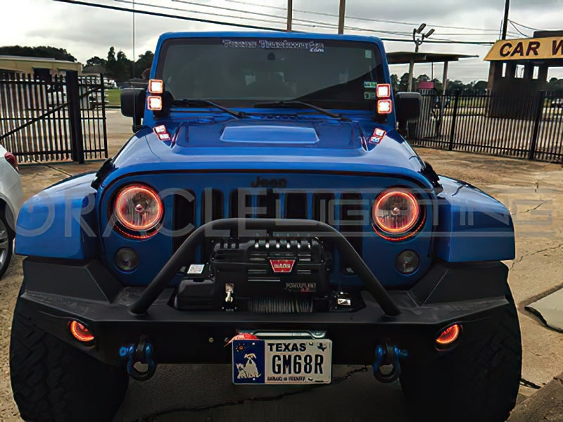ORACLE Lighting Oracle Off-Road 3in Square WP LED Halo - ColorSHIFT