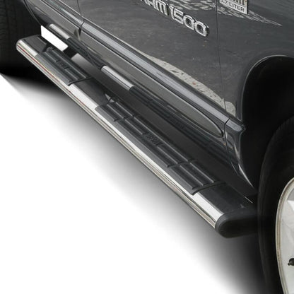Westin Premier 6 in Oval Side Bar - Stainless Steel 85 in - Stainless Steel