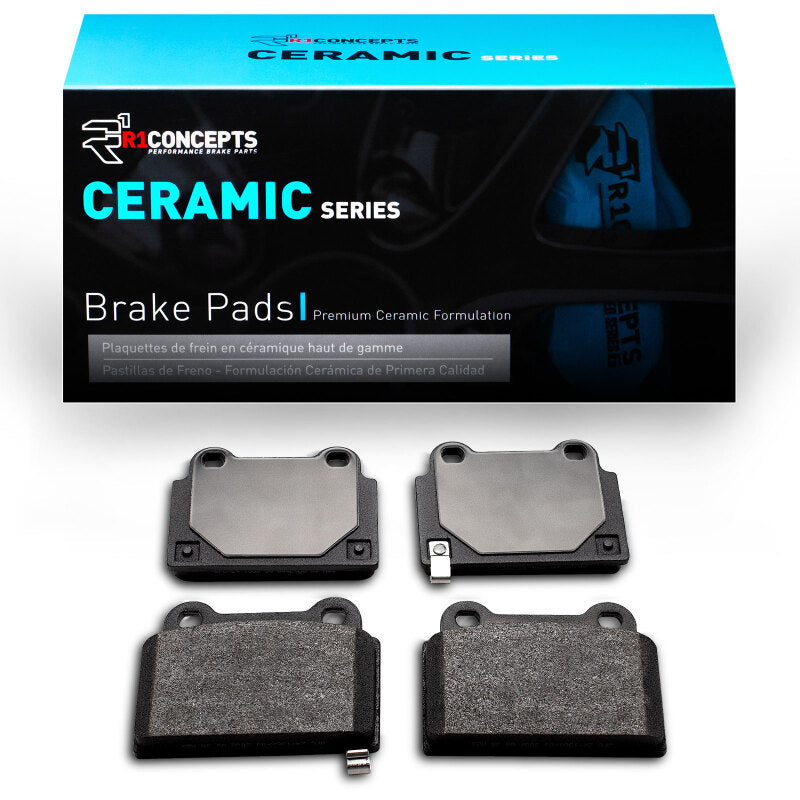 R1 Concepts R1 08-15 Mitsubishi Lancer Rear R1 Ceramic Brake Pads