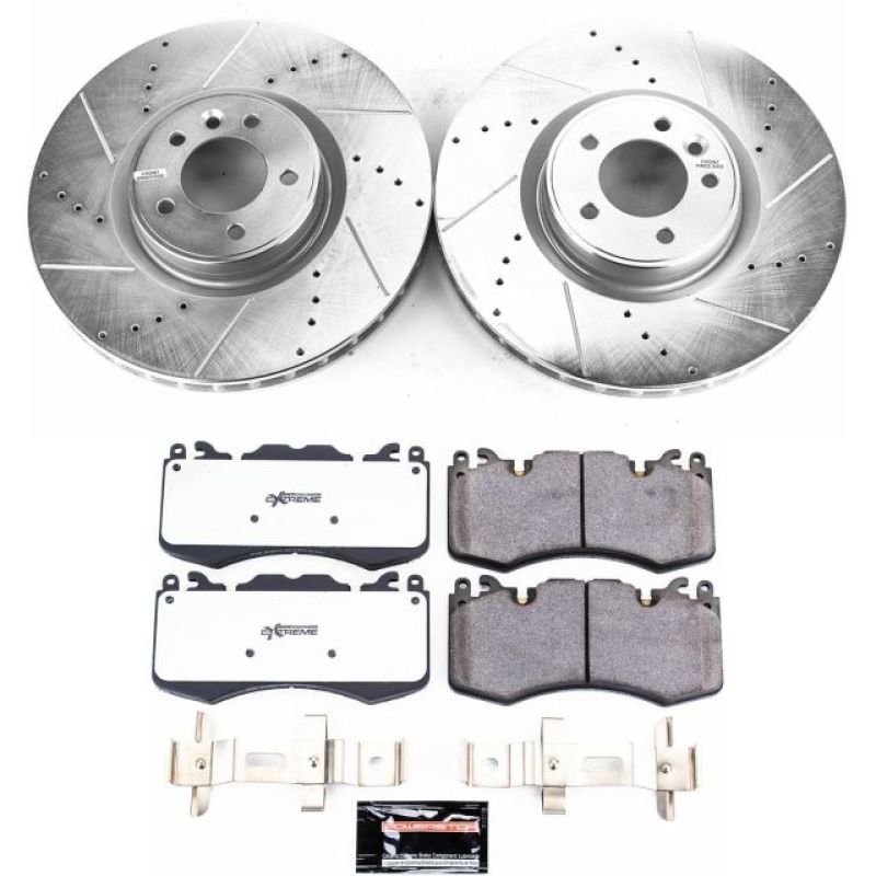 PowerStop Power Stop 10-13 Land Rover Range Rover Sport Front Z36 Truck & Tow Brake Kit