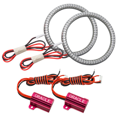 ORACLE Lighting Oracle Jeep Wrangler JL/Gladiator JT LED Surface Mount Fog Light Halo Kit - Amber