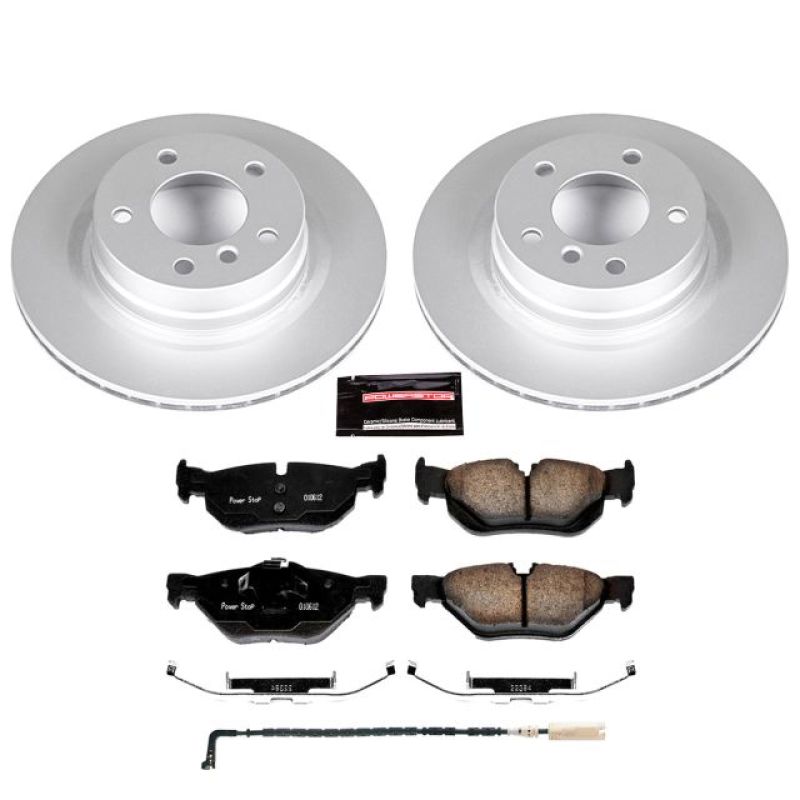 PowerStop Power Stop 2006 BMW 325i Rear Z23 Evolution Sport Coated Brake Kit