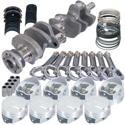 Eagle Chevy 454 4.000in Crank 6.135in I-Beam Rods 38cc Dome 4.320in Pistons Rotating Assembly