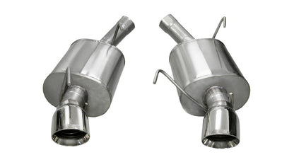 CORSA Performance Corsa 2005-2010 Ford Mustang Shelby GT500 5.4L V8 Polished Sport Axle-Back Exhaust