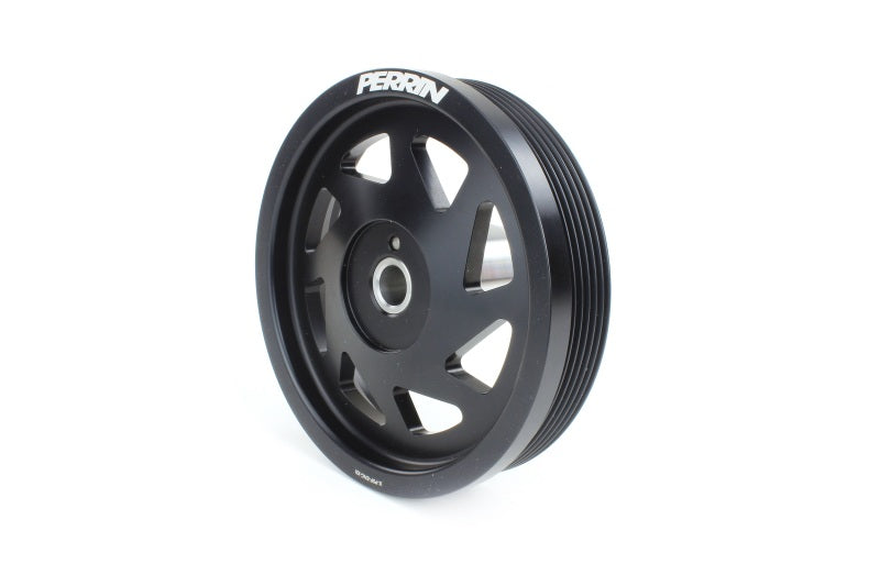 Perrin Performance PERRIN 19-21 Subaru WRX / 16-18 Forester / 15-19 Legacy Lightweight Crank Pulley - Black