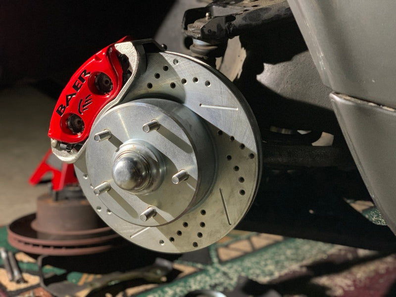 Baer Brakes 62-69 Mustang/Fairlane/Falcon/Torino/Cougar 11in Classic Series Front Brake Kit - Red