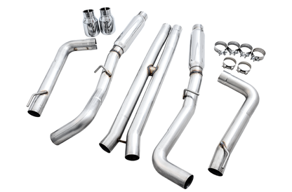 AWE Tuning 2017+ Dodge Charger 5.7L Track Edition Exhaust - Chrome Silver Tips