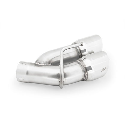 Mishimoto 2016+ Chevrolet Camaro 2.0T Quad-Tip Race Axle-Back Exhaust w/ Polished Tips
