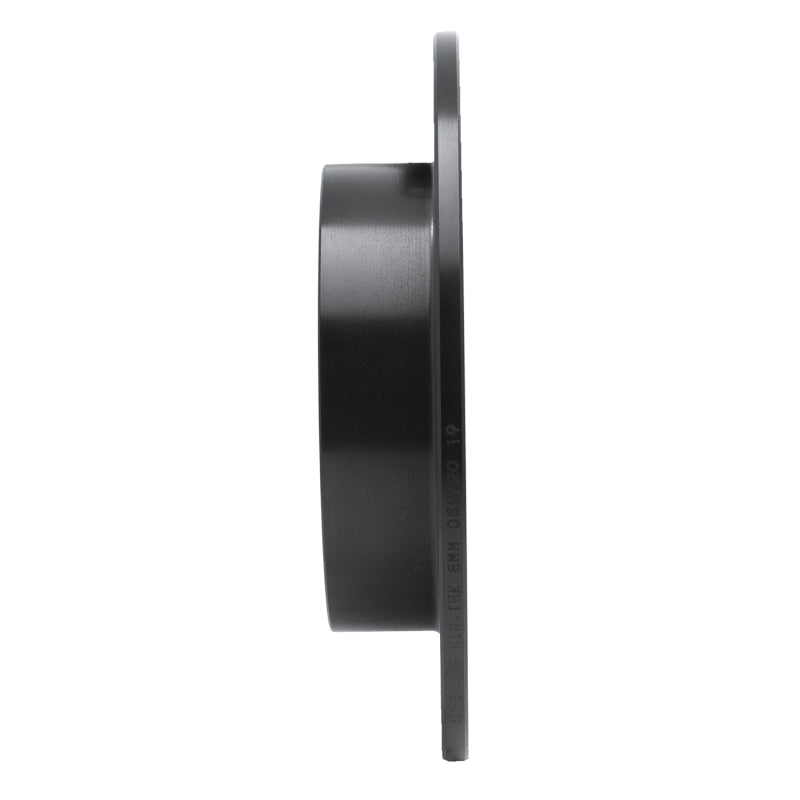 R1 Concepts R1 97-06 Acura Integra Rear Right Drilled & Slotted Black Brake Rotor