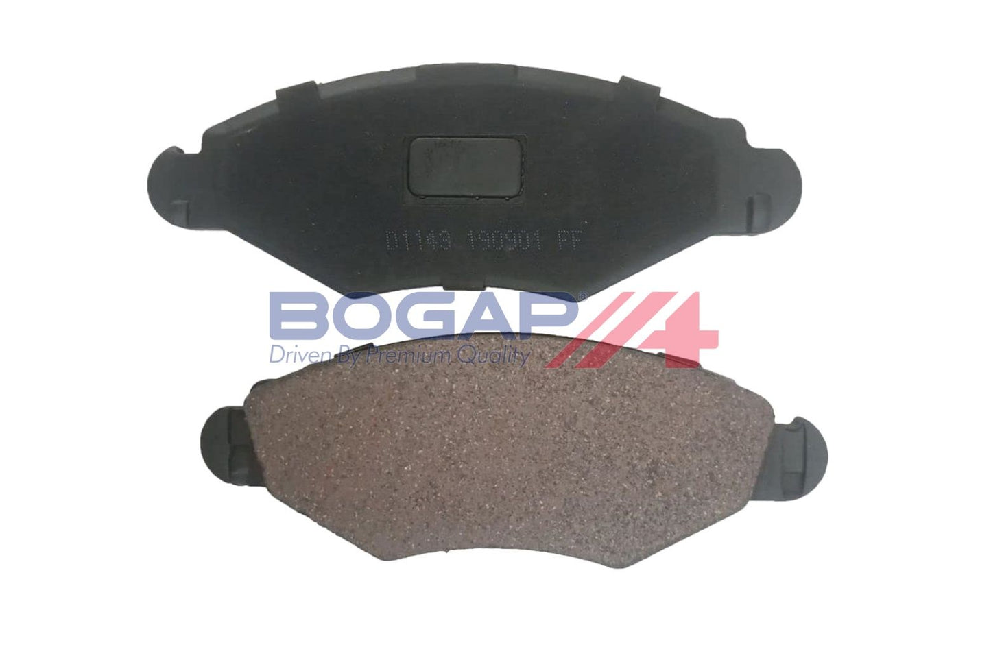BOGAP P8210122 Brake Pad Set, Disc Brake