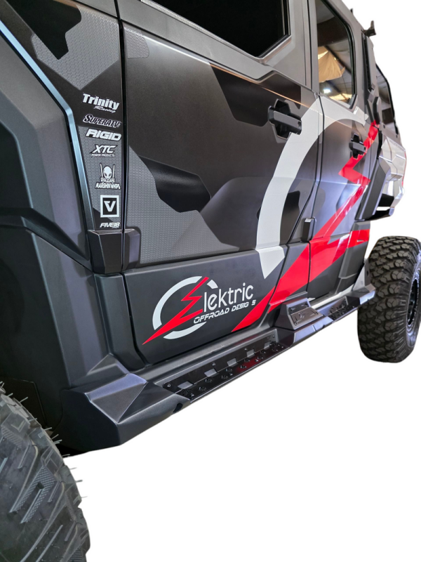 Elektric Off Road Elektric Offroad 2024+ Polaris Xpedition Rock Sliders (4 Seat)