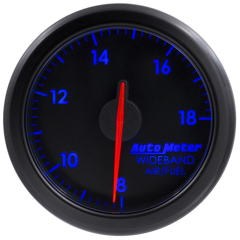 Autometer Airdrive 2-1/6in Wideband Air / Fuel Gauge 10:1-17:1 ARF Range - Black