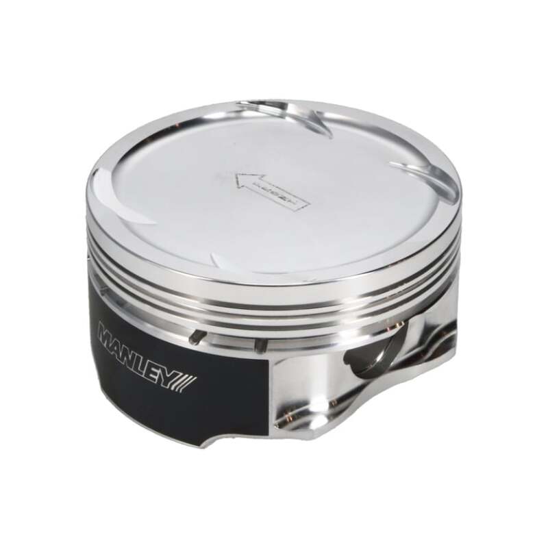 Manley Performance Manley 03-07 Nissan 350Z/Maxima 81.4mm Stroker 96.50mm +1.0mm Bore 8.5:1 Dish Piston Set w/ Rings