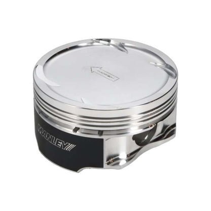 Manley Performance Manley 03-07 Nissan 350Z/Maxima 81.4mm Stroker 96.50mm +1.0mm Bore 8.5:1 Dish Piston Set w/ Rings