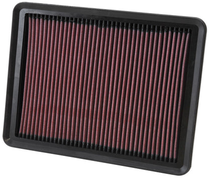 K&N Engineering K&N Replacement Air Filter 11.75in O/S Length x 9in O/S Width x 1.188in H for 13 Hyundai Santa Fe