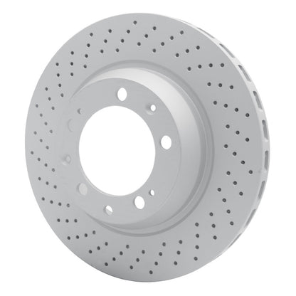 DFC 98-98 Porsche 911 Left Rear Drilled Hi-Carbon Alloy Geomet Coated Rotor
