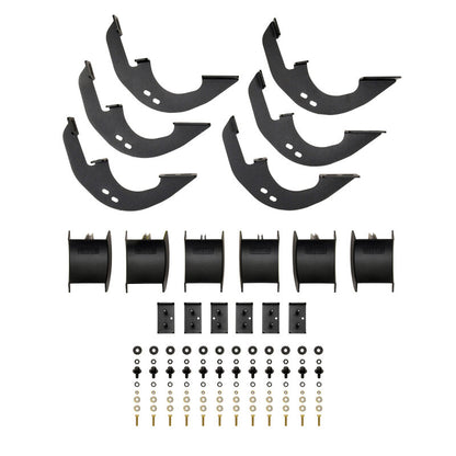 Westin 19-25 Chevrolet Silverado / GMC Sierra 1500 CC (Excl. LD/LTD) HDX Running Boards - Tex. Blk