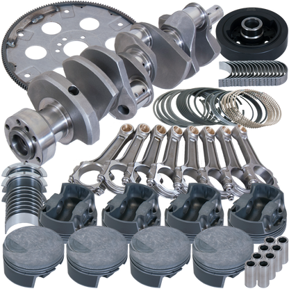 Eagle Chevy 454 1Pc 4.250in Crank 6.385in I-Beam Rod -3cc Flat Top 4.310in Pistons Balanced Assembly