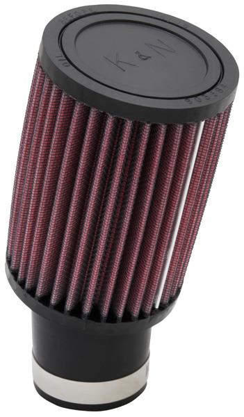 K&N Engineering K&N Filter Universal Rubber Filter - Round Straight - Angled Flange for 81-82 Honda ATC250R 250