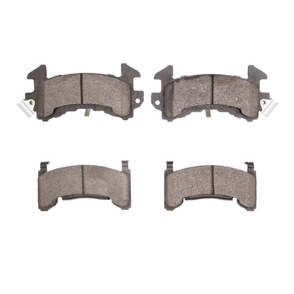 DFC 78-88 Buick Electra Rear 5000 Advanced Semi Metallic Brake Pads